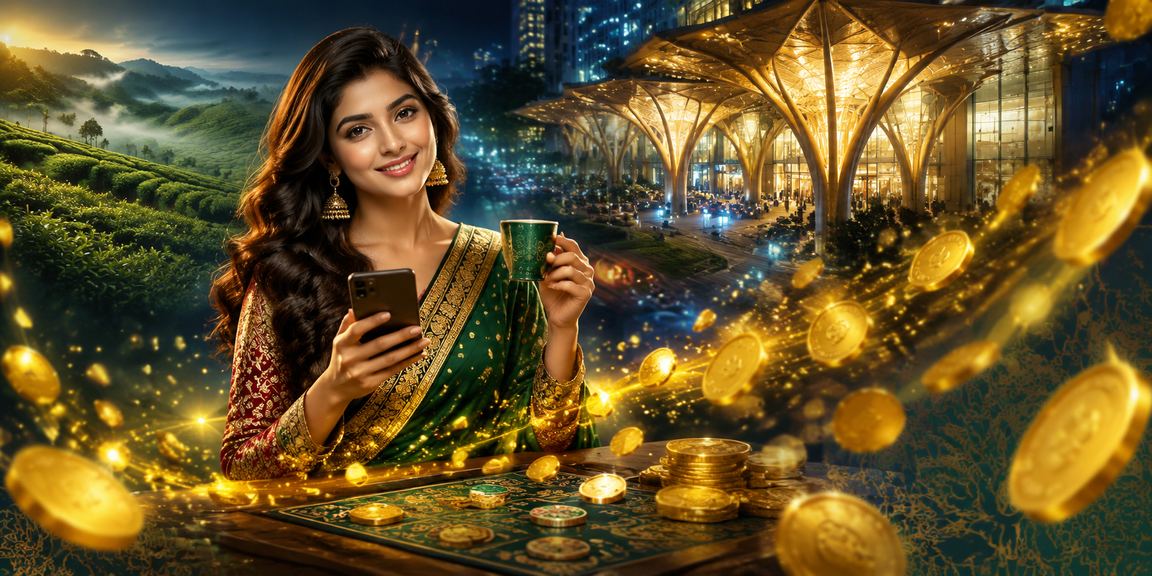 ঢাকায় চা বাগানে বসে winz - এ পেমেন্ট করছেন একজন ব্যবহারকারী